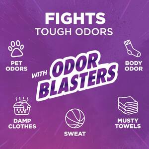 166.5 fl. oz. Plus OxiClean Odor Blasters Fresh Burst Liquid Laundry Detergent, 128 Loads