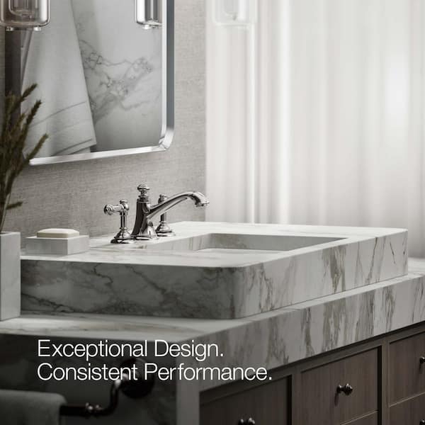 KOHLER Artifacts Lever Bathroom Sink Faucet Handles in Vibrant Titanium