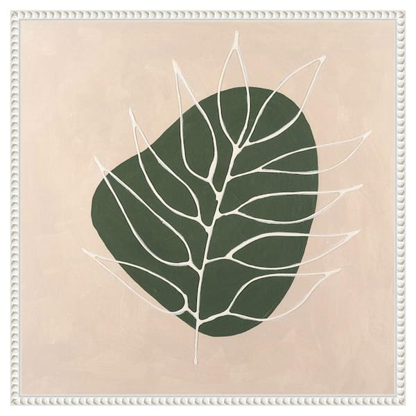 Amanti Art Peace Offering IV by Michael Willett 22 in. W x 22 in. H. Canvas Wall Art Print Framed in White