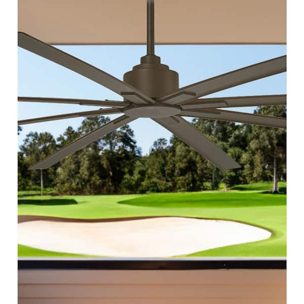 Xtreme H2O 84 in. Indoor/Outdoor Oil Rubbed Bronze Ceiling Fan with Remote Control