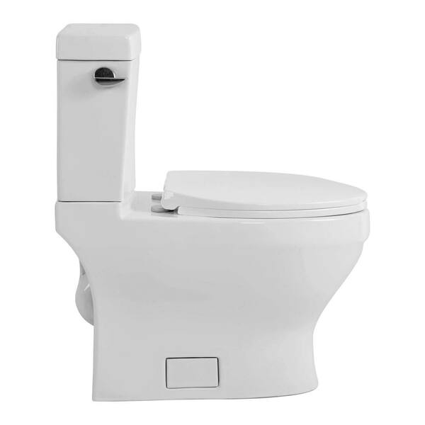 Fine Fxitures Modern Two Piece Elongated Toilet Ada Compliant 