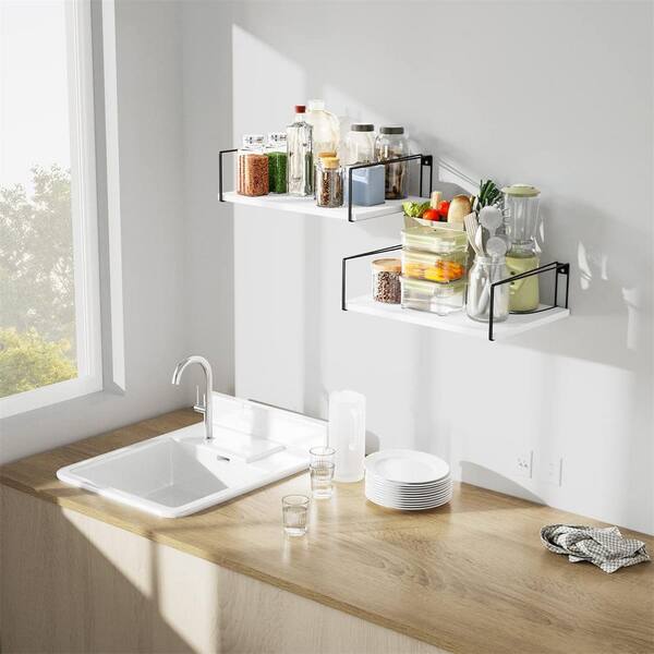 Bathroom Shelf - 12 x 5 x 4 H-9521 - Uline