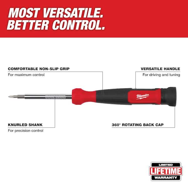 4-in-1 Precision Multi-Bit Screwdriver