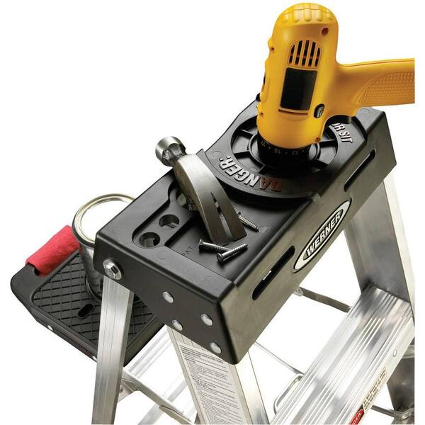 300 Lbs Details about   Werner 378 8 Ft Aluminum Stepladder Capacity 