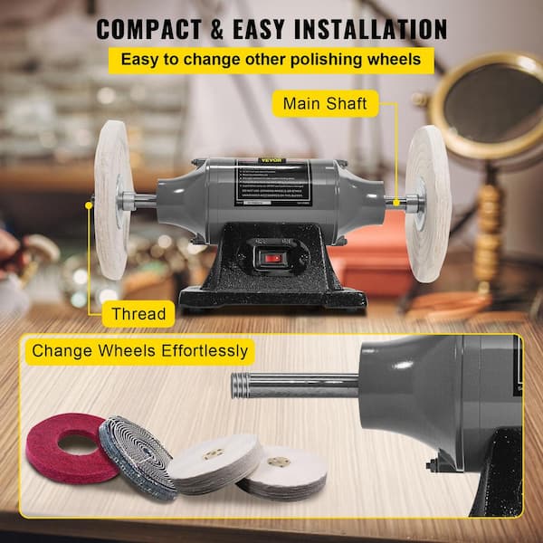 Bench buffer home depot discount