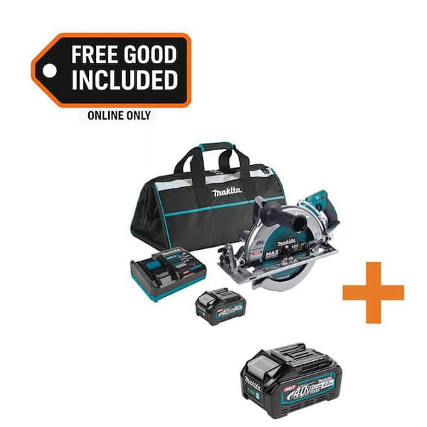 40V Max XGT Brushless Rear Handle 10-1/4 in. Circular Saw Kit, AWS Capable (4.0Ah) with 40V Max XGT 4.0Ah Battery