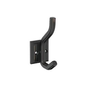 Aliso 4-1/2 in. L Oil Rubbed Bronze Double Prong Wall Hook