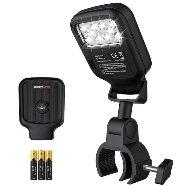 Grill Light Ultra-Bright 10-LED, 360° Adjustable Clip-On Mount
