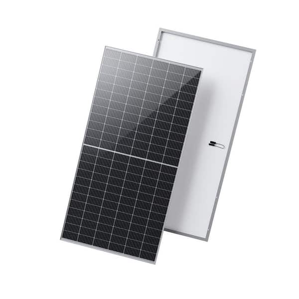 Renogy 2Pcs 550-Watt Monocrystalline Solar Panel for RV Boat Shed Farm Home House Rooftop Residential Commercial House