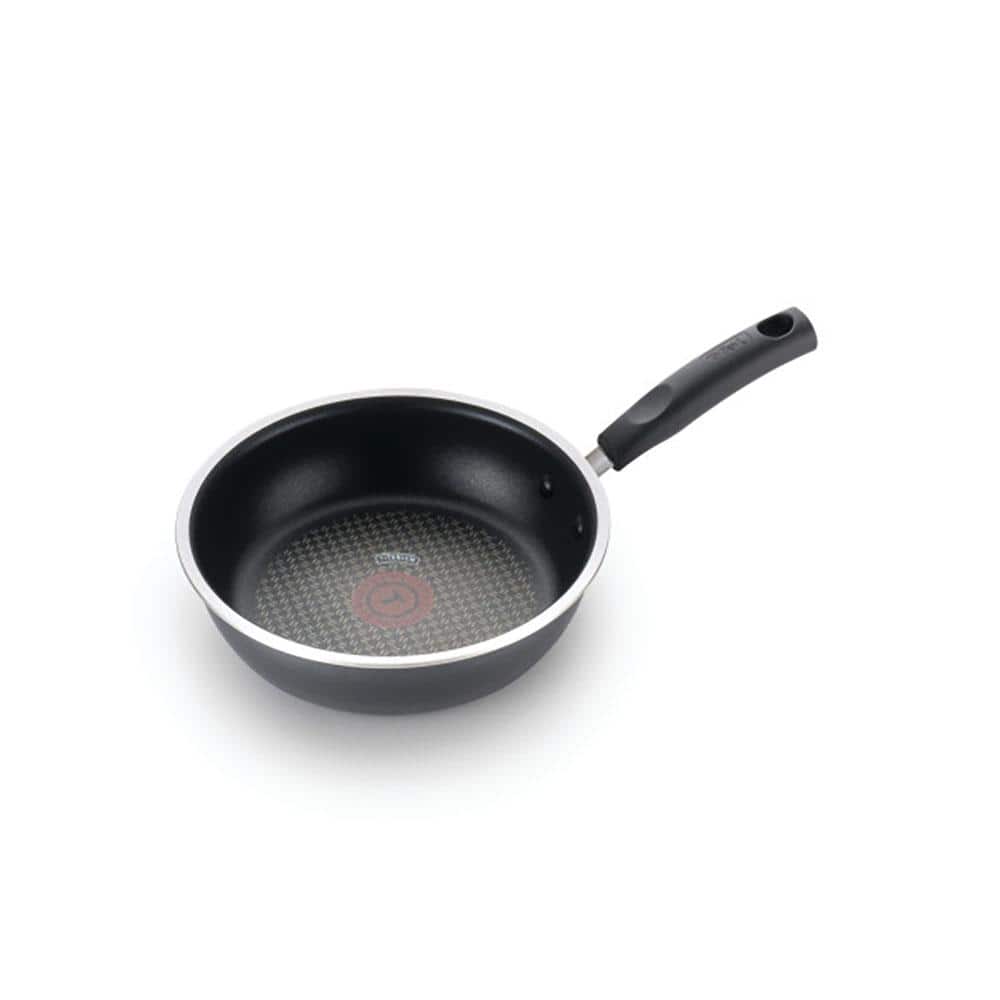 salaris Komst Periodiek T-fal 12 In. Titanium Nonstick Frying Pan in Gray B0610764 - The Home Depot