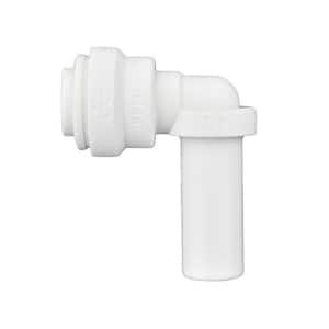 3/8 in. x 1/4 in. Push-to-Connect Plug-In Elbow Fitting (10-Pack)