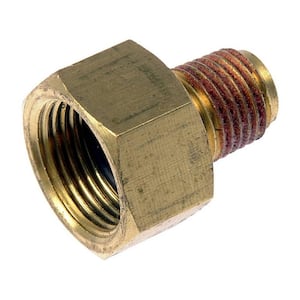 Transmission Line Connector (To Trans) - 1/4 In. NPT x 3/4-18 UNS