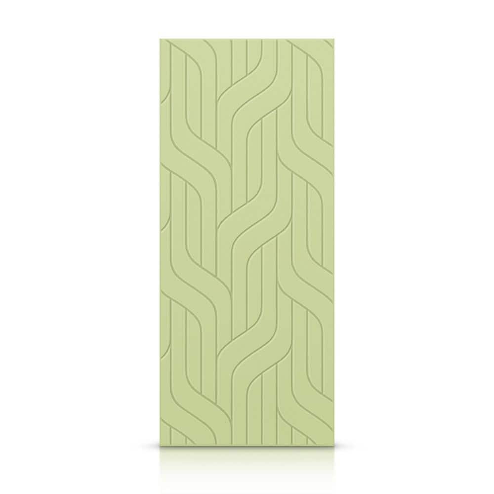 30 in. x 84 in. Hollow Core Sage Green Painted Composite MDF Interior Door Slab price history on PriceWatchPro