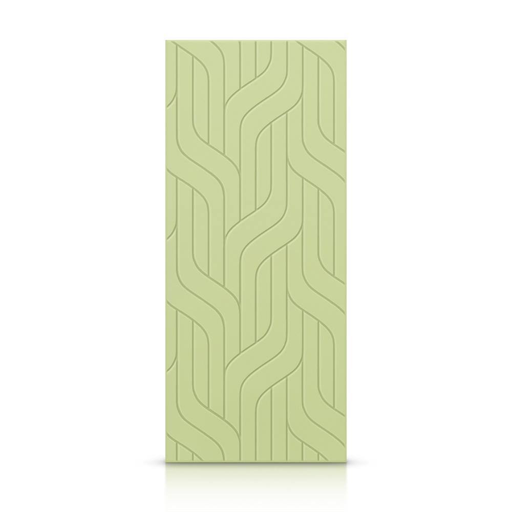 36 in. x 96 in. Hollow Core Sage Green Painted Composite MDF Interior Door Slab price history on PriceWatchPro