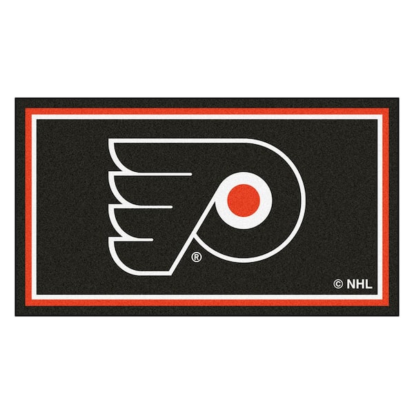 FANMATS NHL - Philadelphia Flyers 3 ft. x 5 ft. Ultra Plush Area Rug
