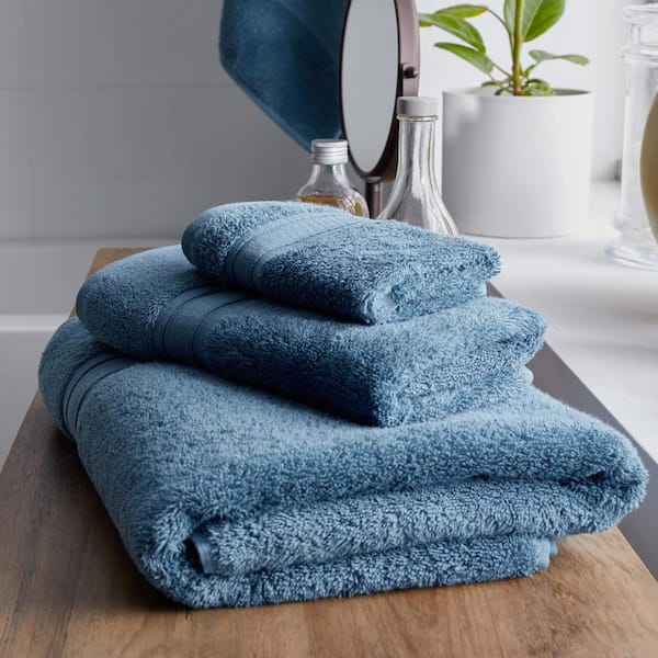 Sonoma Turkish Cotton Bath Collection in Sky Blue, Bath Towel | Serena & Lily