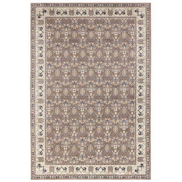 Gianna Brown Doormat 2 ft. x 3 ft. Area Rug