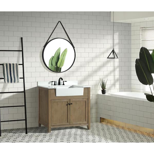 Ari Kitchen and Bath Sally 36 in. W x 20.5 in. D x 34.5 in. H