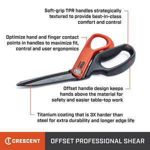 Stedi 9in Heavy Duty Scissors for Cardboard - Micro Center
