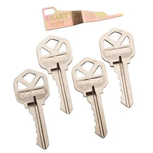 Hillman Split-Ring Key Ring (4-Pack) 701288 - The Home Depot