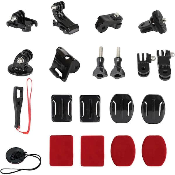 20-in-1 Action Cam Mount Kit for Various Sports