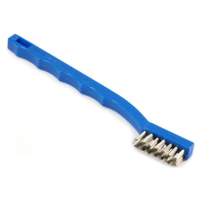 7-1/4 in. Stainless-Steel Plastic Handled Wire Brush