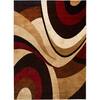 Home Dynamix Tribeca Slade Brown/Red 6 ft. x 9 ft. Abstract Area Rug 2NA-HD5382-539