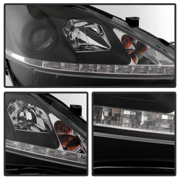 Spyder Auto Lexus IS 250/350 2006-2010 Projector Headlights - DRL