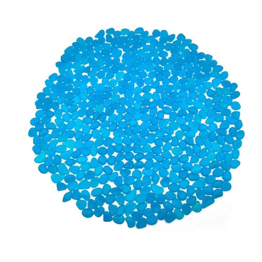 500 Piece Blue Solar Rocks, Outdoor Decor Glow in The Dark Stones for Garden Backyard Patio Lawn Fish Tank Decor price history on PriceWatchPro
