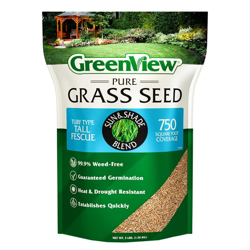 3 lbs. Pure Grass Turf Type Tall Fescue Sun and Shade Blend - Covers up to 750 sq. ft. price history on PriceWatchPro
