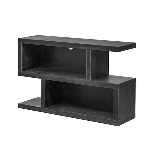 COWLOWN 47.2 in. W x 13 in. D x 29.9 in. H Bathroom Black Linen Cabinet
