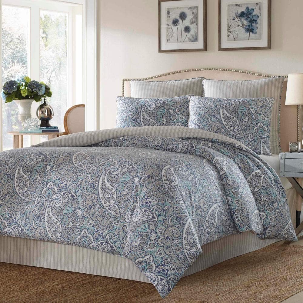 2/3PC LANCASTER GEOMETRIC BED BEDSPREAD QUILT SET COVERLET MODERN  IN 4 SIZES