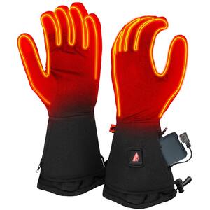 rechargeable battery heated gloves