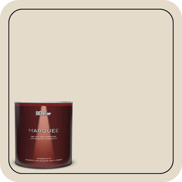 BEHR MARQUEE 1 qt. Home Decorators Collection #HDC-CT-05 Pale Palomino Matte Interior Paint & Primer