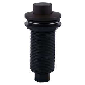 Sink Top Waste Disposal Replacement Air Switch Trim Only, Raised Button, Oil Rubbed Bronze