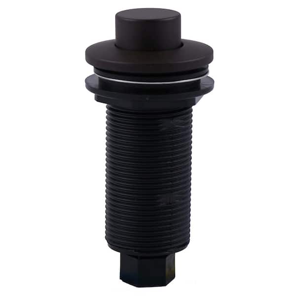 Westbrass Sink Top Waste Disposal Replacement Air Switch Trim Only, Raised Button, Oil Rubbed Bronze