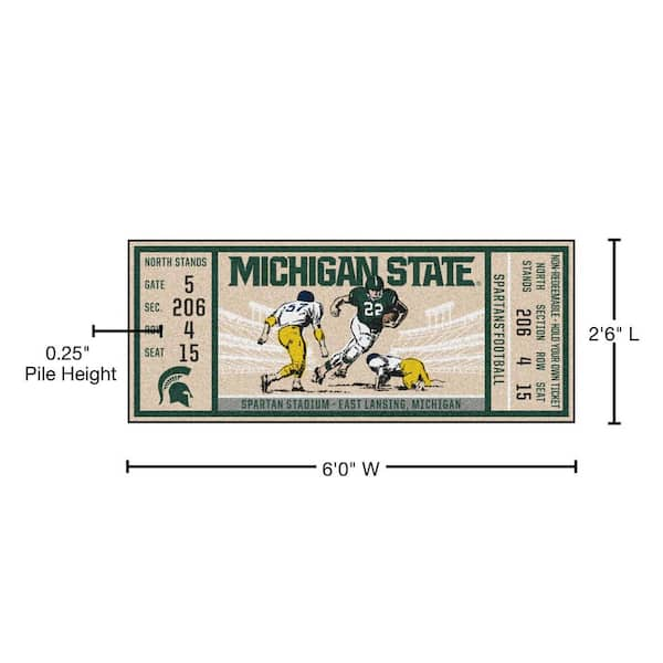 Fan Mats NFL Green Bay Packers Ticket Runner