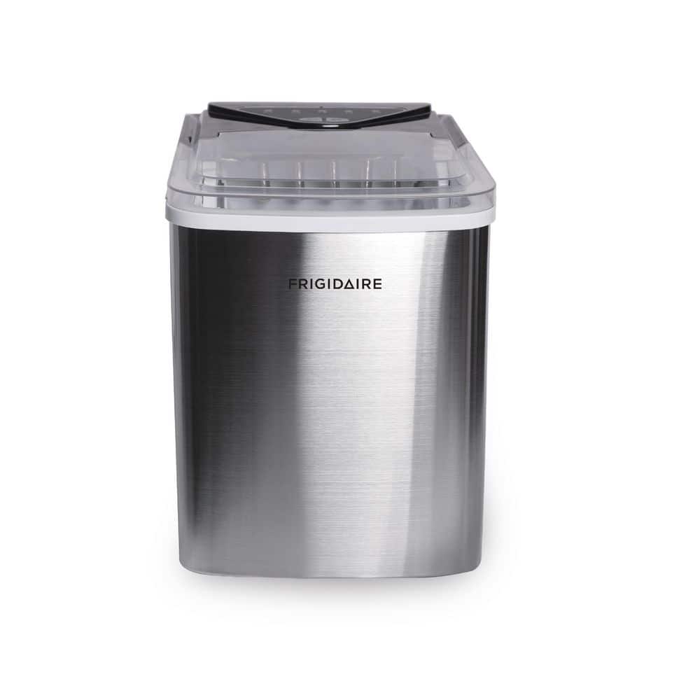 Frigidaire EFIC123-SS Counter Top Maker, Produces 26 pounds Ice per Day, Stainless Steel, Stainless (B07YT3S4YK)