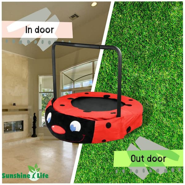 3T CLIP ON Team 跳ね上げ式 カーボンクレードル 未使用セット ToolCat Kids Ladybug Trampoline, Foldable Design for Easy Storage