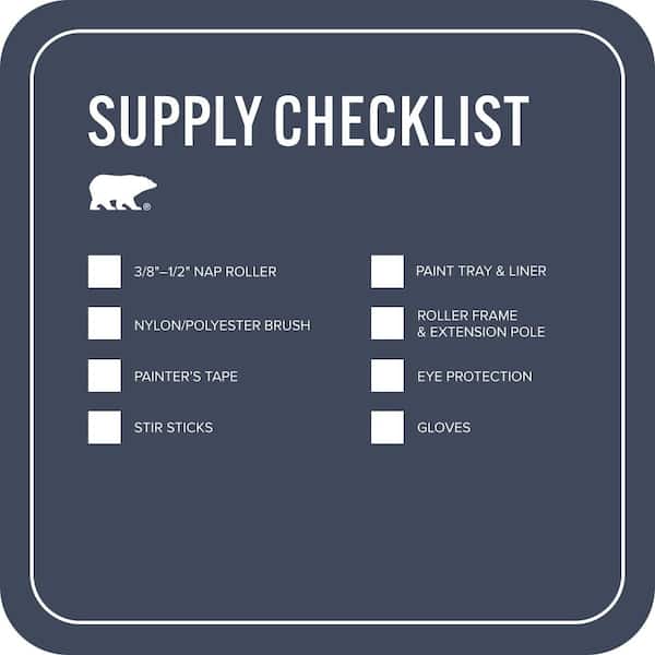 BEHR PREMIUM - 5 gal. #S530-7 Dark Navy Self-Priming 1-Part Epoxy Satin Interior/Exterior Concrete and Garage Floor Paint