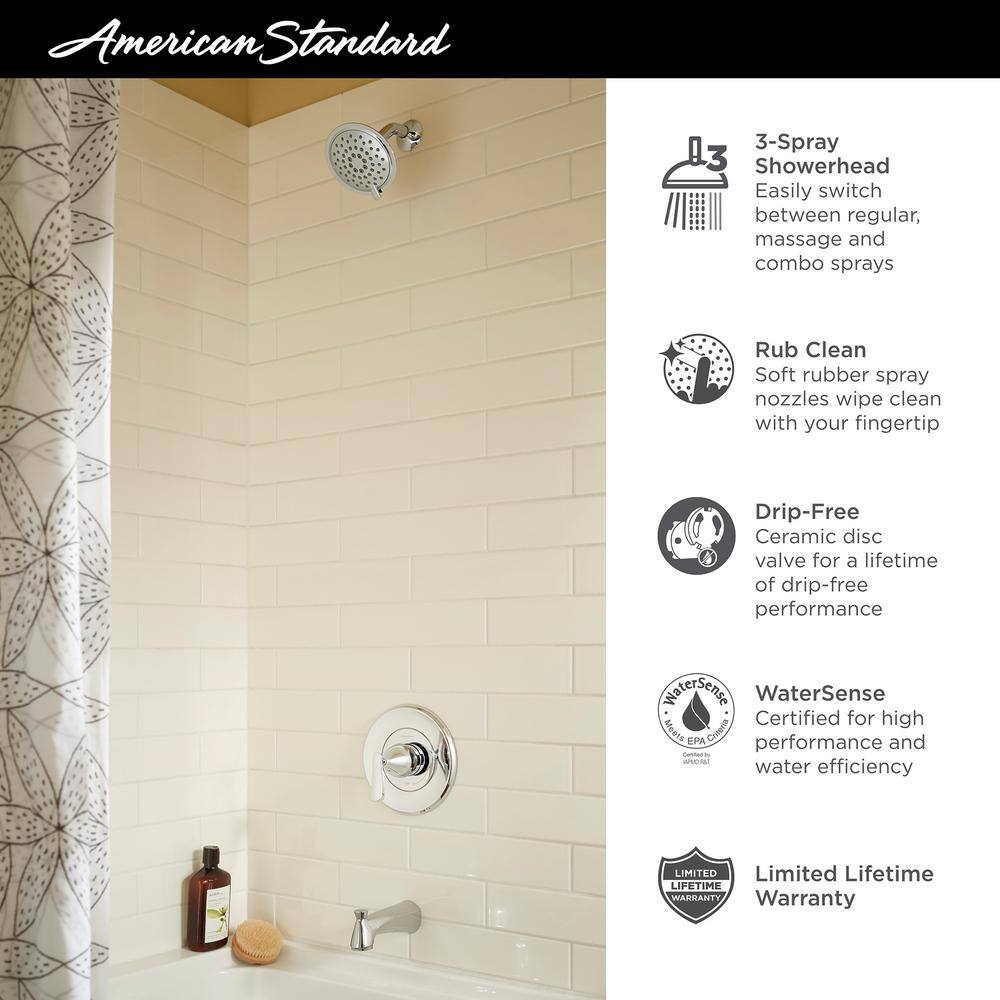Legacy Bronze Round Multi-Function Wall Mounted Shower Kit