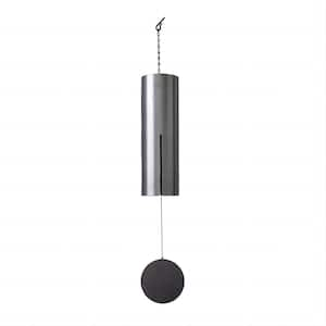 35 in. Black Metal Wind Chime