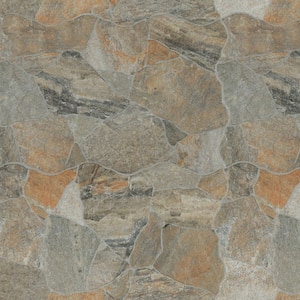 Neptune Gold 17 in. x 26 in. Matte Porcelain Stone Look Floor and Wall Tile (3.06 sq. ft./Each)