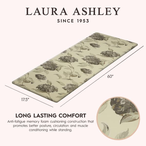 Laura Ashley Hydrangea Anti-Fatigue Wellness Mat & Reviews