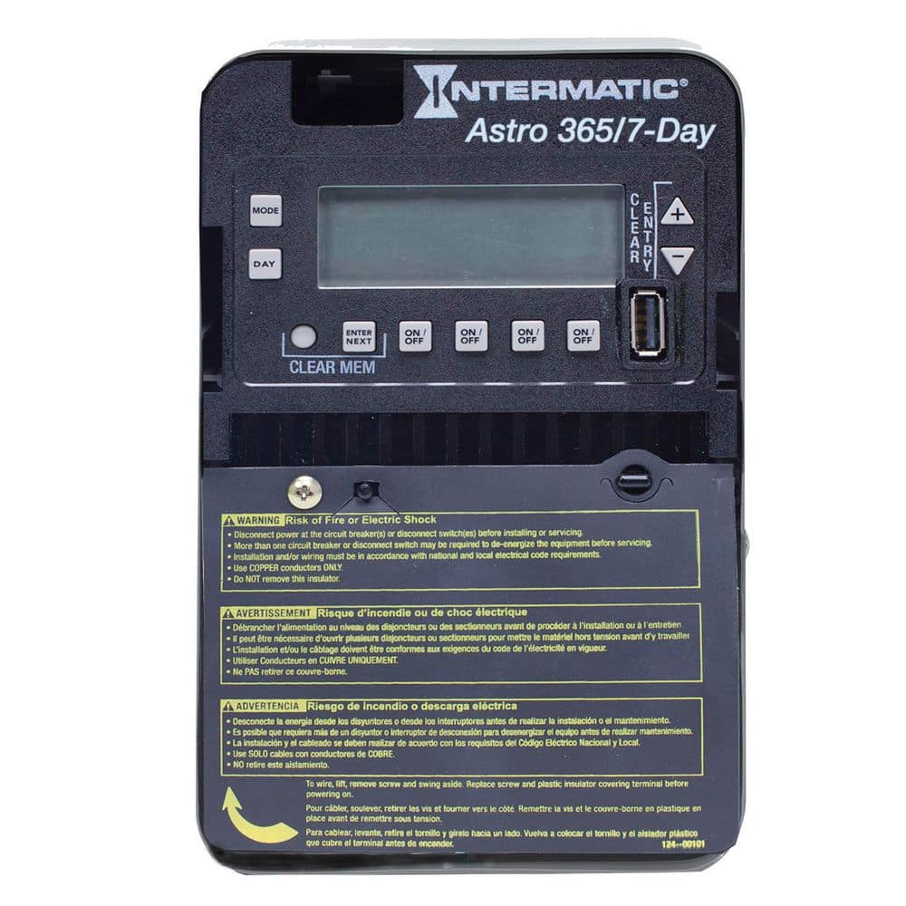 Astronomic 7-Day/365 Day 4-Circuit Electronic Control, 120-277 VAC, 4-SPST/2-DPST, Indoor Metal Enclosure price history on PriceWatchPro