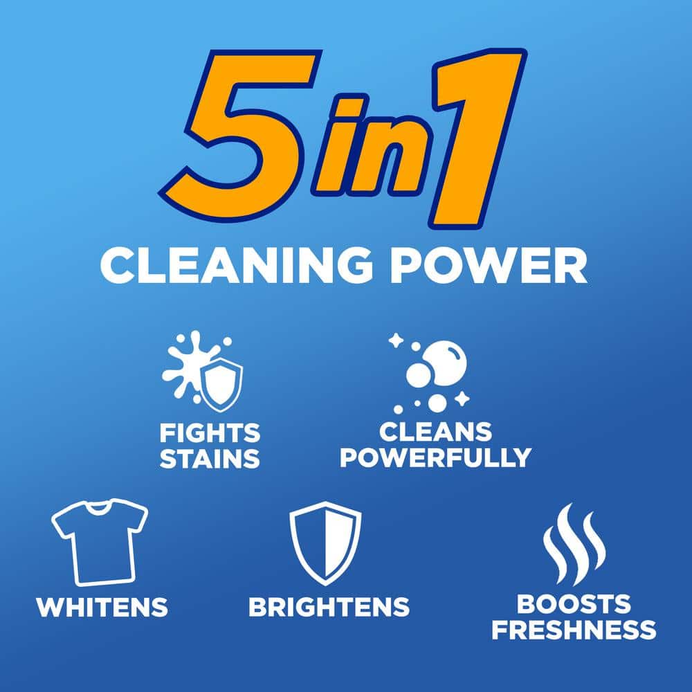 16.59 lbs Fresh Scent Powder Laundry Detergent with OxiClean