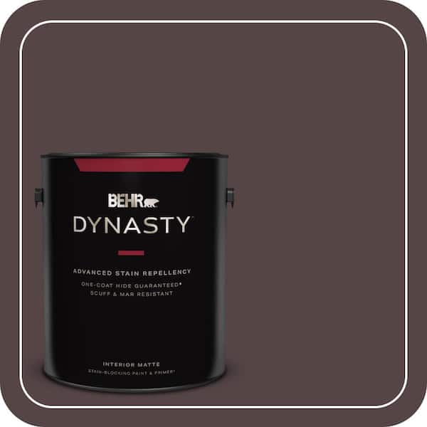 BEHR DYNASTY 1 gal. #PPU1-01 Folklore Matte Interior Stain-Blocking Paint & Primer