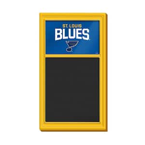 31.0 in. x 17.5 in. St. Louis Blues Chalk Note Board