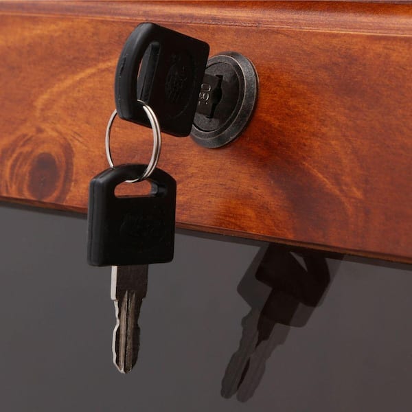 American Furniture Classics Gun security collection 5-Gun Keyed