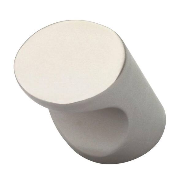 Liberty Urban Metals 3/5 in. (16mm) Matte Nickel Cylindar Cabinet Knob